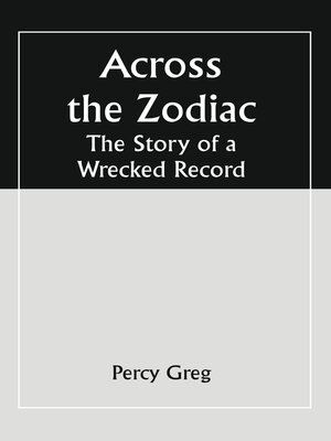 cover image of Across the Zodiac